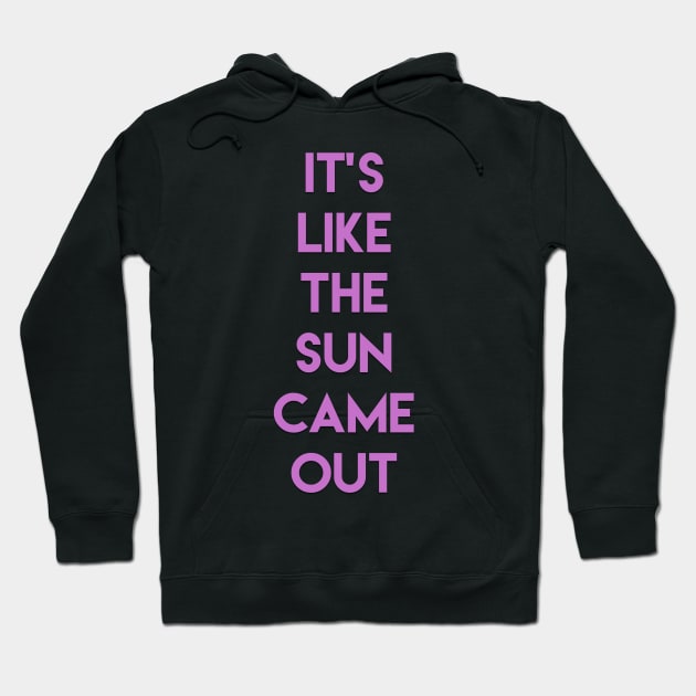 Start of Time lyrics Hoodie by strawberryplanet